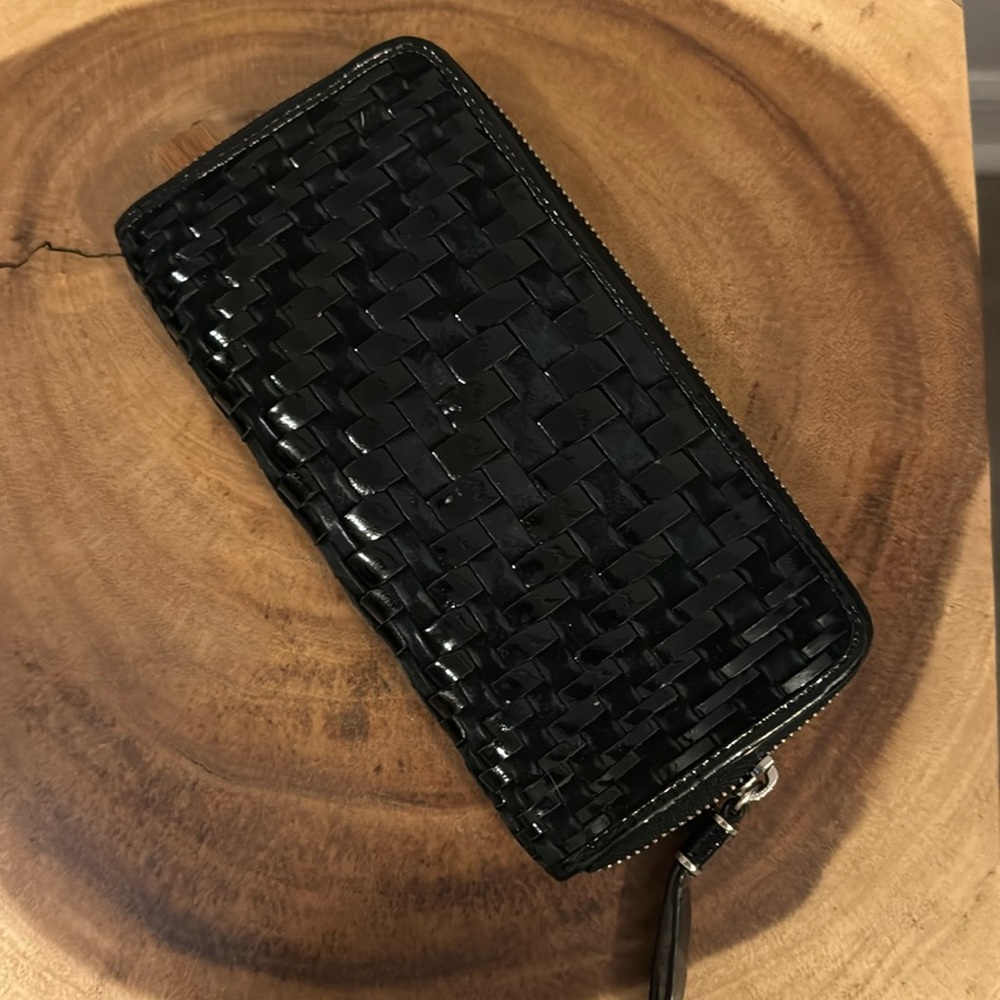 Cole Haan Patent Leather Wallet